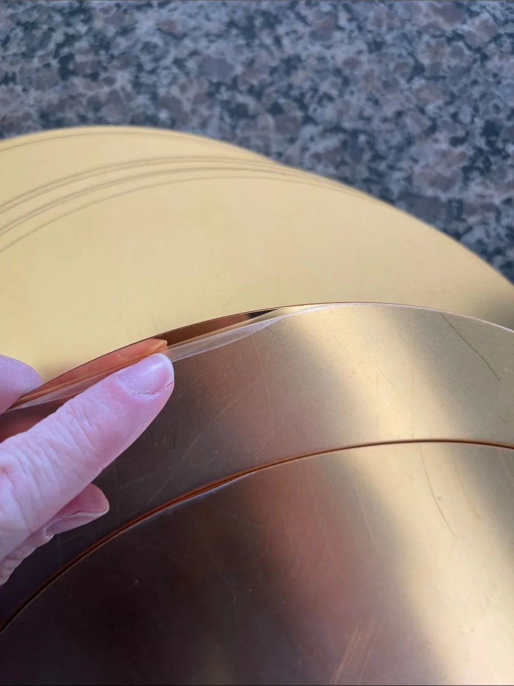 NEW Gold Acrylic Mirror Centerpieces-Set of 12 🌼